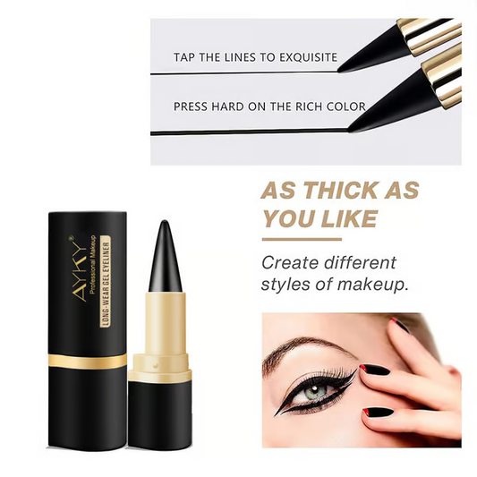 LuxeLine™ Gel Eyeliner – Perfecte Lijn in Één Beweging