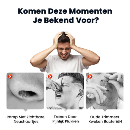 Clipto™ Slimme Elektrische Neushaartrimmer