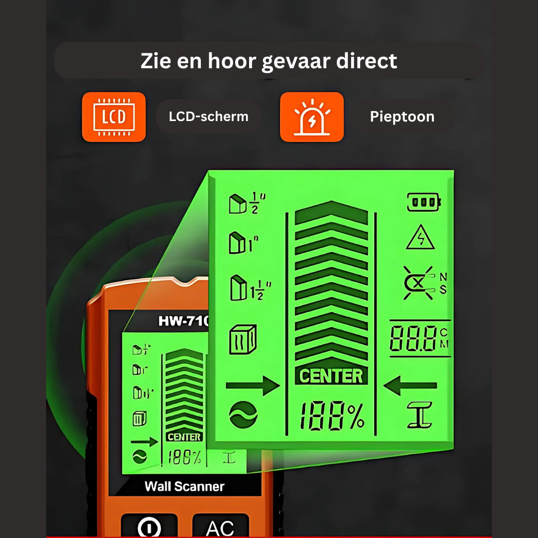SafeScanX™ – Jouw Betrouwbare Partner bij Elke Boor- of Zaagklus
