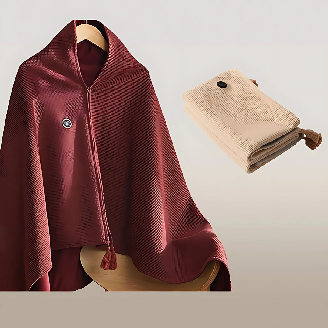 CozyGlow™ - Draagbare Verwarmde Sjaal & Deken