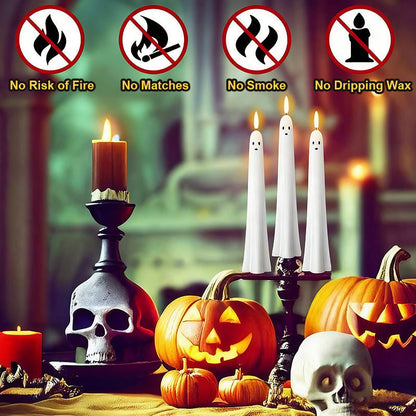 SpookyGlow™ – LED Halloween Spookkaars 🎃🕯️