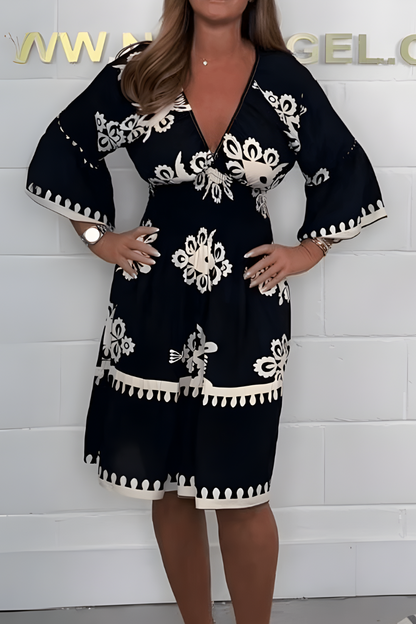 LinaSol™ | Boho Chic Zomerjurk