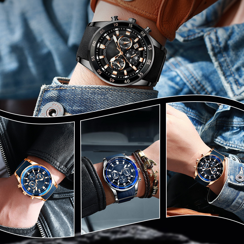 Aurelion™ Herenhorloge – Stijl, Functionaliteit & Tijdloos Design