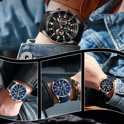 Aurelion™ Herenhorloge – Stijl, Functionaliteit & Tijdloos Design