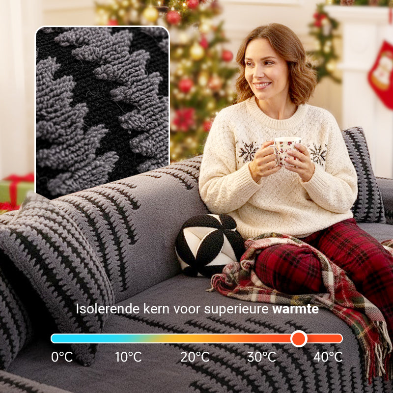 Cozelle™ Plush Sofa Cover – Zachte Luxe Voor Jouw Woonkamer