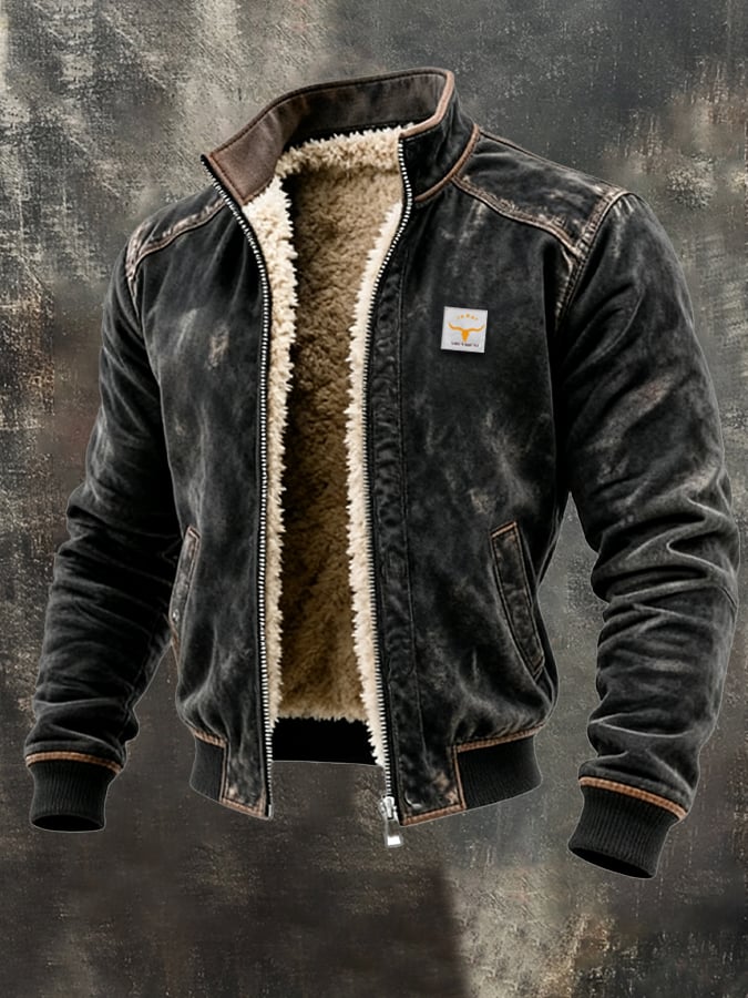 FROVAN™ | Thermische Jas met Leerlook