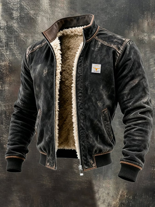 FROVAN™ | Thermische Jas met Leerlook