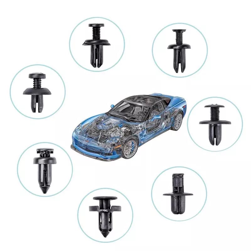 AutoGrip™ – Complete Set Bevestigingsclips voor Auto’s