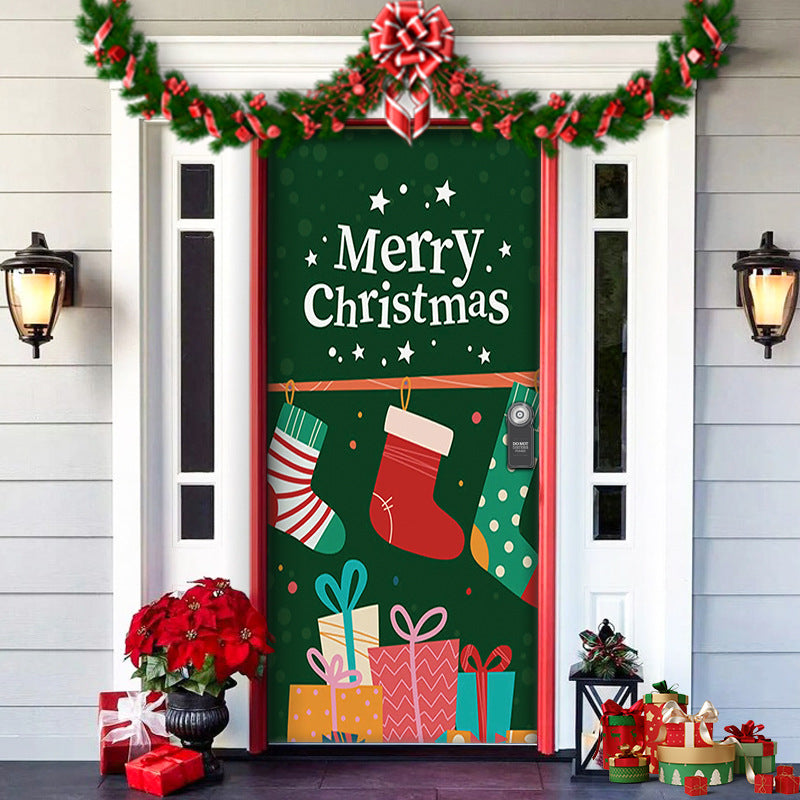JollyDoor™ – Feestelijke Kerst Deurdecoratie