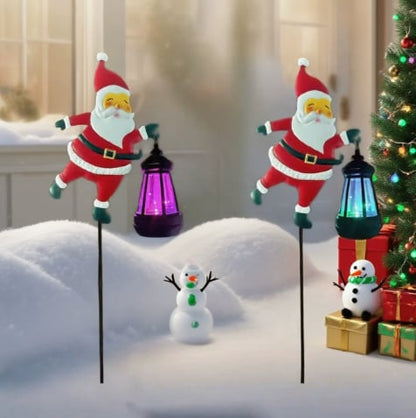 GlowSanta™ – Breng Magische Kerstsfeer naar Buiten met Zonne-LED Decoratie