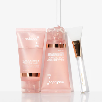 Luvéa™ Collagen Glow Nachtmasker – Peel-Off Hydratieboost