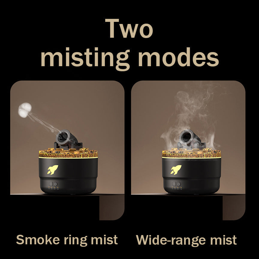 VulcanoGlow™ – De Unieke Aroma Diffuser en Nachtlamp