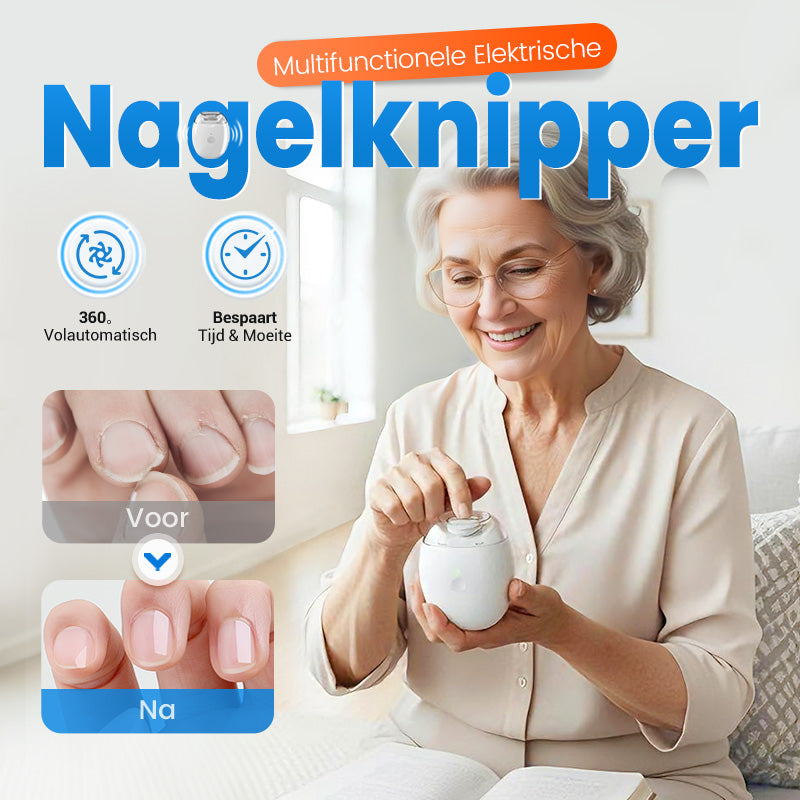 VeloraTrim™ Universele Automatische Nagelvijl voor Volwassenen en Kinderen