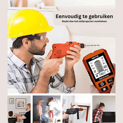 SafeScanX™ – Jouw Betrouwbare Partner bij Elke Boor- of Zaagklus