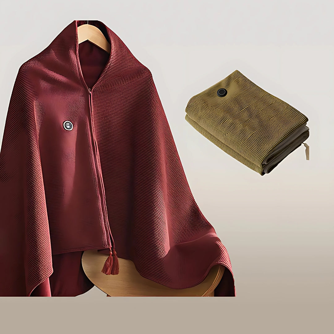 CozyGlow™ - Draagbare Verwarmde Sjaal & Deken