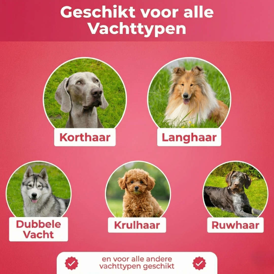 FurLisse™ - ComfortBrush – Zachte Onderharenborstel voor Honden