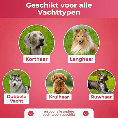 FurLisse™ - ComfortBrush – Zachte Onderharenborstel voor Honden