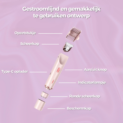 VelunaCare™ GentleGlow Scheerapparaat