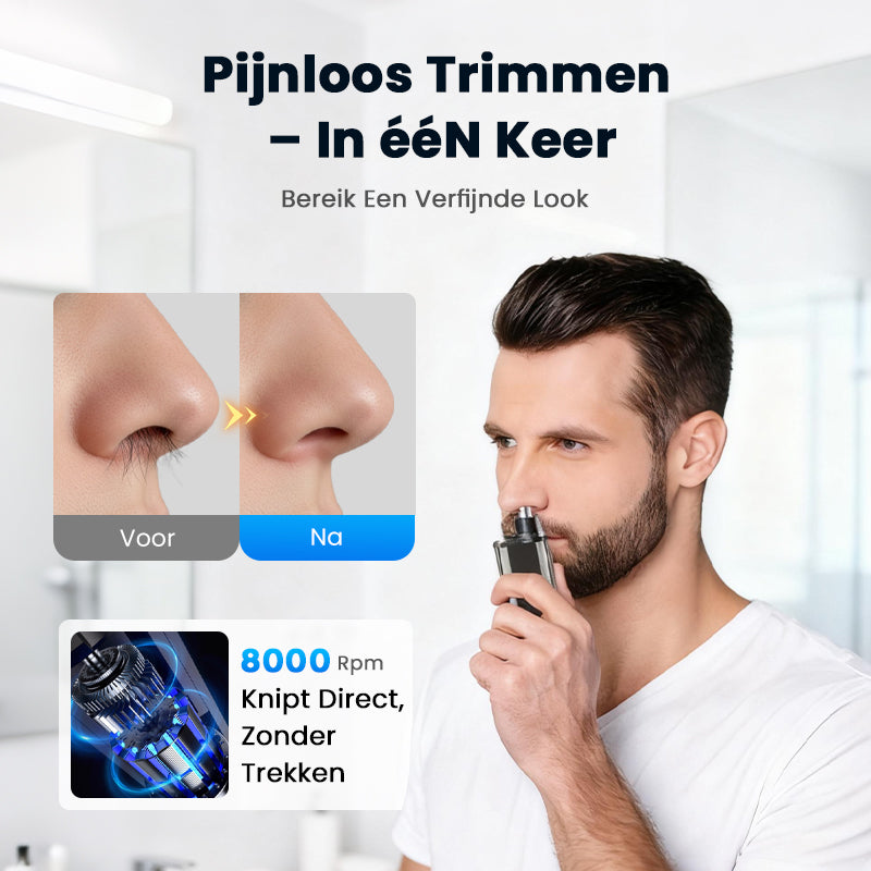 Clipto™ Slimme Elektrische Neushaartrimmer