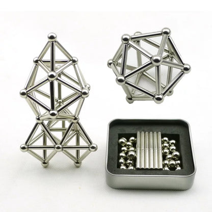 Magnetix™ Set - 36 Magnetische stokjes en 27 ballen