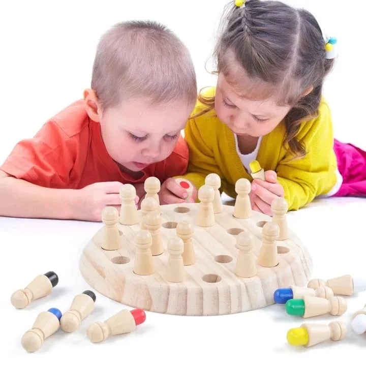 MindWood™ Houten Geheugenspel – Leren, Spelen en Ontdekken
