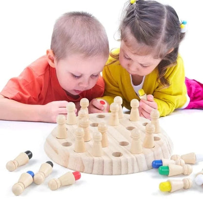 MindWood™ Houten Geheugenspel – Leren, Spelen en Ontdekken
