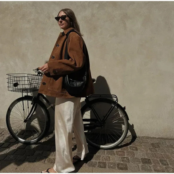 Suevo™ – De Ultieme Oversized Suède Jas