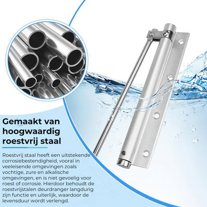 AutoClosePro™ Hinge – De slimme scharnier die jouw deur het werk laat doen
