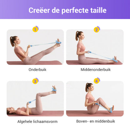 FlexiCore™ Sit-Up Trainer – Compacte Weerstandsband voor Thuisfitness
