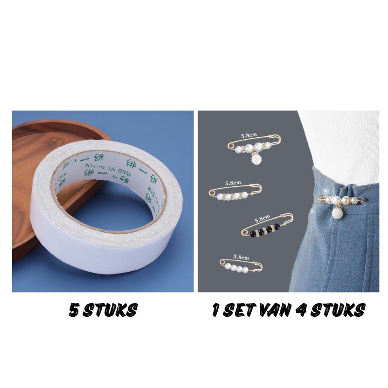 FixaHem™ Opstrijkbare Zoomtape – Strak Resultaat Zonder Naaien