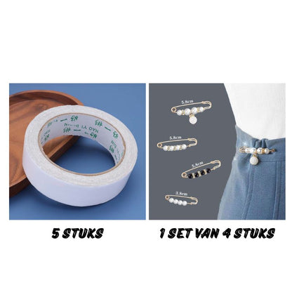 FixaHem™ Opstrijkbare Zoomtape – Strak Resultaat Zonder Naaien