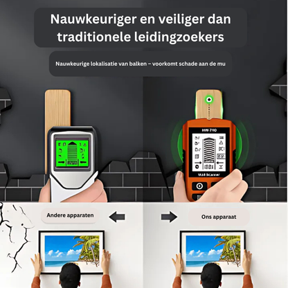SafeScanX™ – Jouw Betrouwbare Partner bij Elke Boor- of Zaagklus