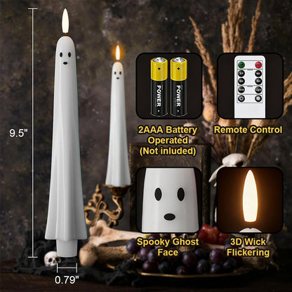 SpookyGlow™ – LED Halloween Spookkaars 🎃🕯️