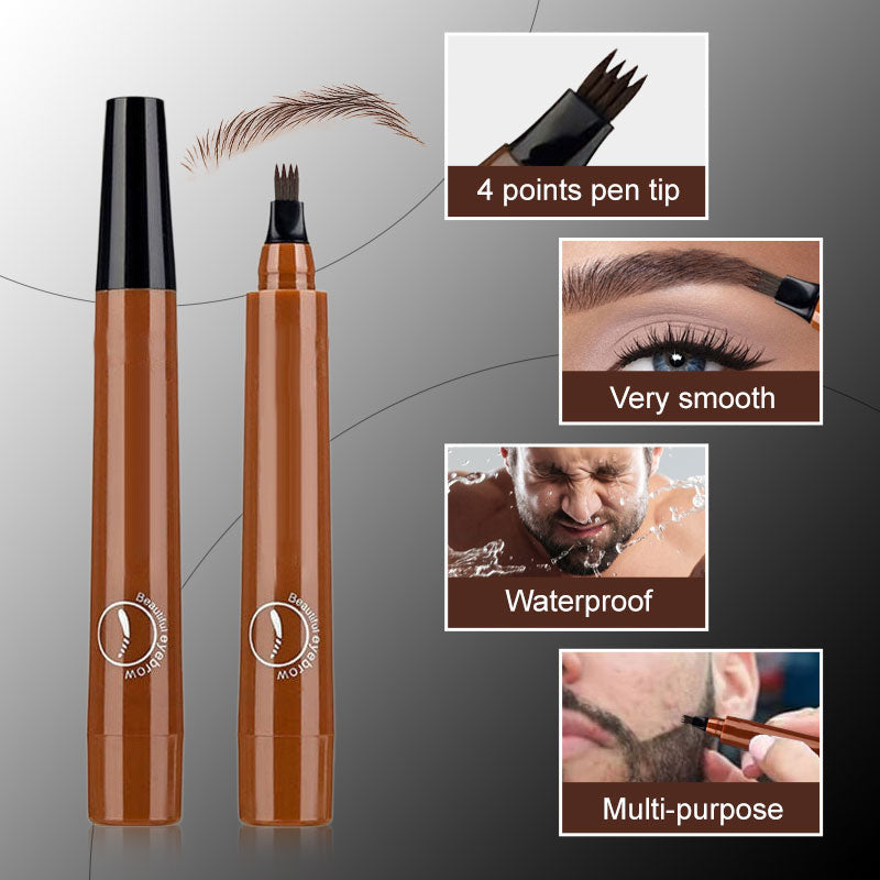 BrowBeardFill - 4 Punten multifunctionele pen