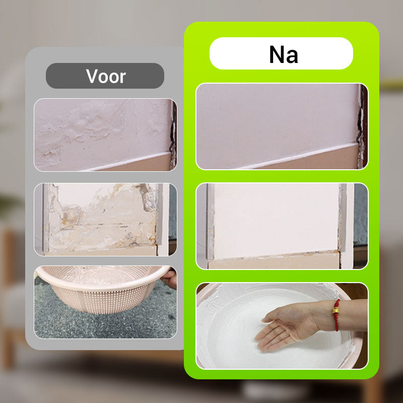 FixoraSeal™ Muurherstelpasta – Waterafstotend & Direct Overschilderbaar
