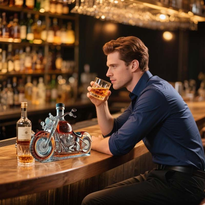 IronCrest™ – De Whiskyfles die Stijl en Karakter Uitstraalt