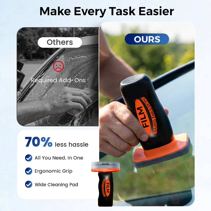 Claryon™ GlassPure – Autoglas Oliefilm Reiniger | 1+1 GRATIS