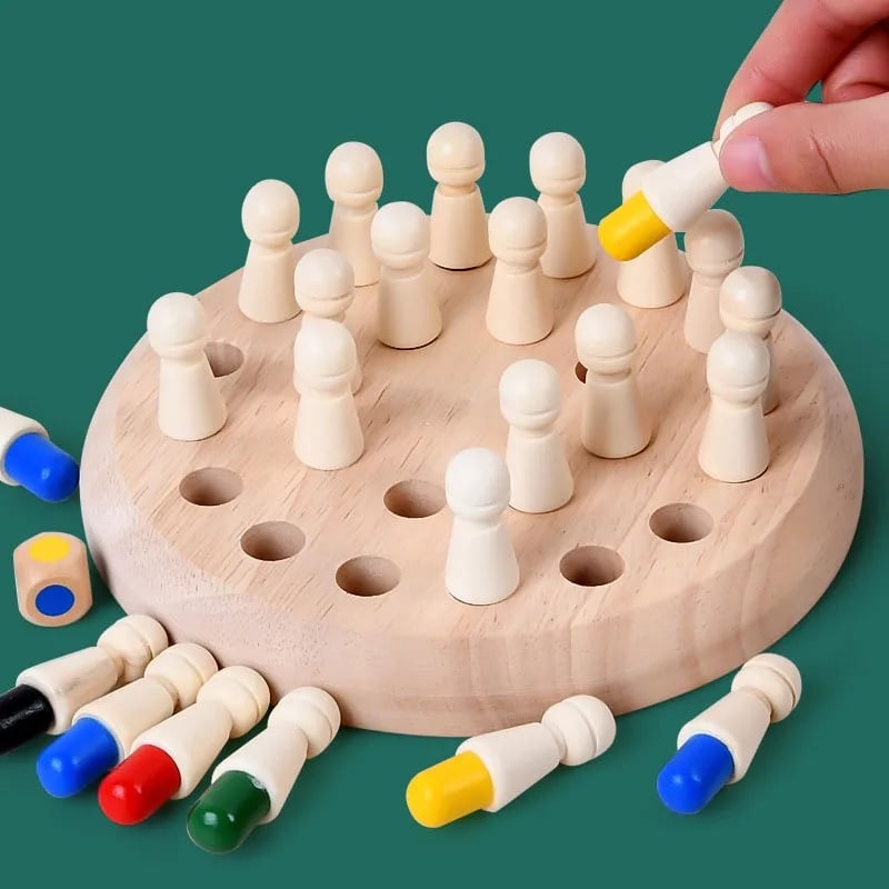 MindWood™ Houten Geheugenspel – Leren, Spelen en Ontdekken