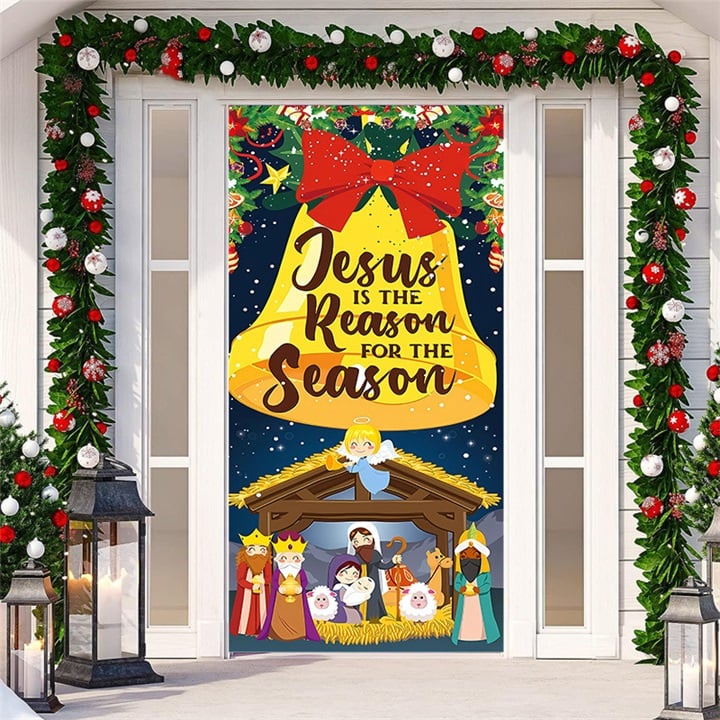 JollyDoor™ – Feestelijke Kerst Deurdecoratie