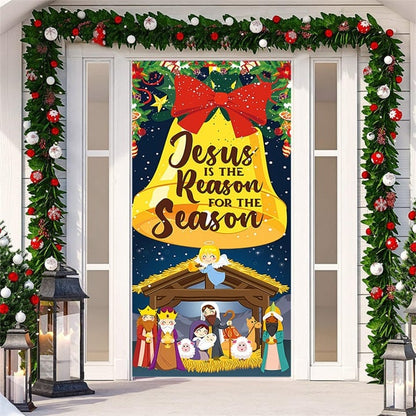 JollyDoor™ – Feestelijke Kerst Deurdecoratie