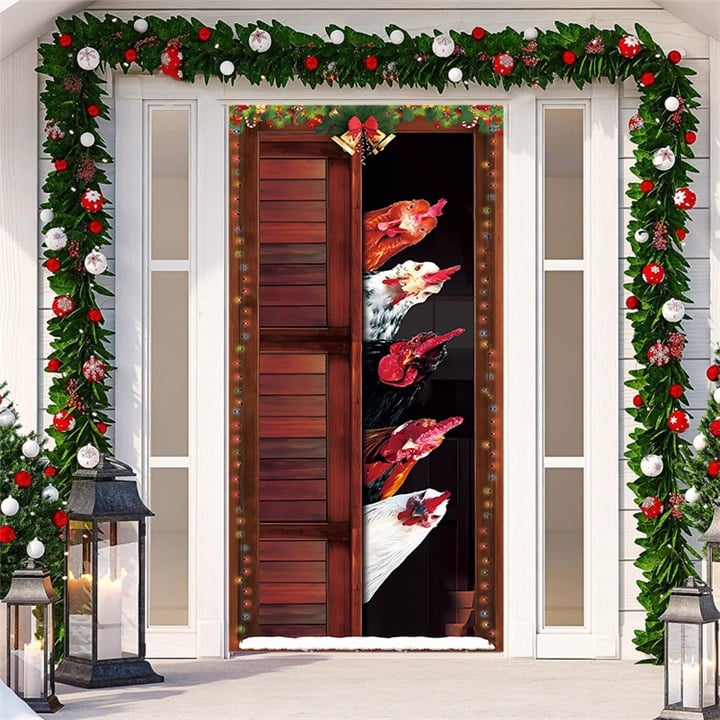 JollyDoor™ – Feestelijke Kerst Deurdecoratie