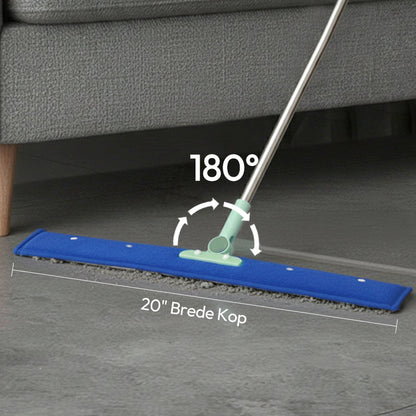 CleanEdge™ Siliconen Vloerwisser – Voor een Smetteloos Resultaat in Één Beweging