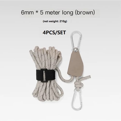 TrekGrip™ – De Ultieme Spankoorden & Tentharinghulp