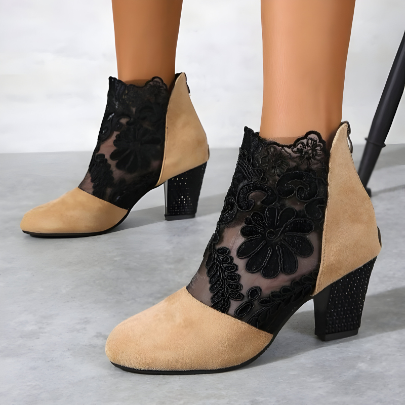 VeloriaStep™ | Elegante hakken met comfortgerichte ondersteuning
