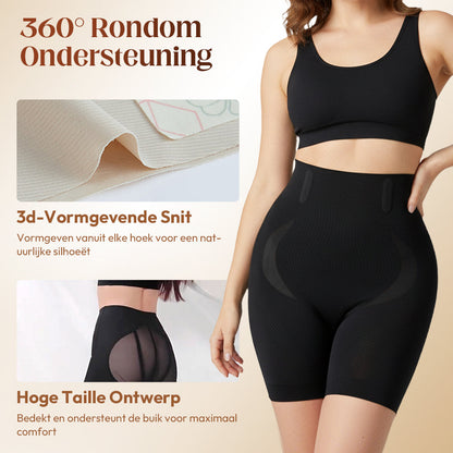 Sculptessa™ – Corrigerende High-Waist Shorts voor een Natuurlijk Gelifte Look