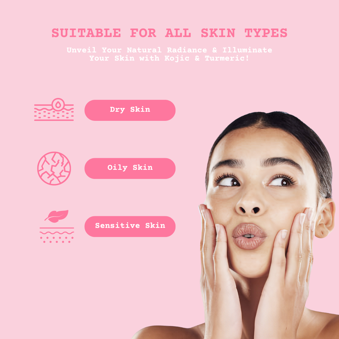 RadiantGlow™ - Kurkuma Kojic Acid Pads