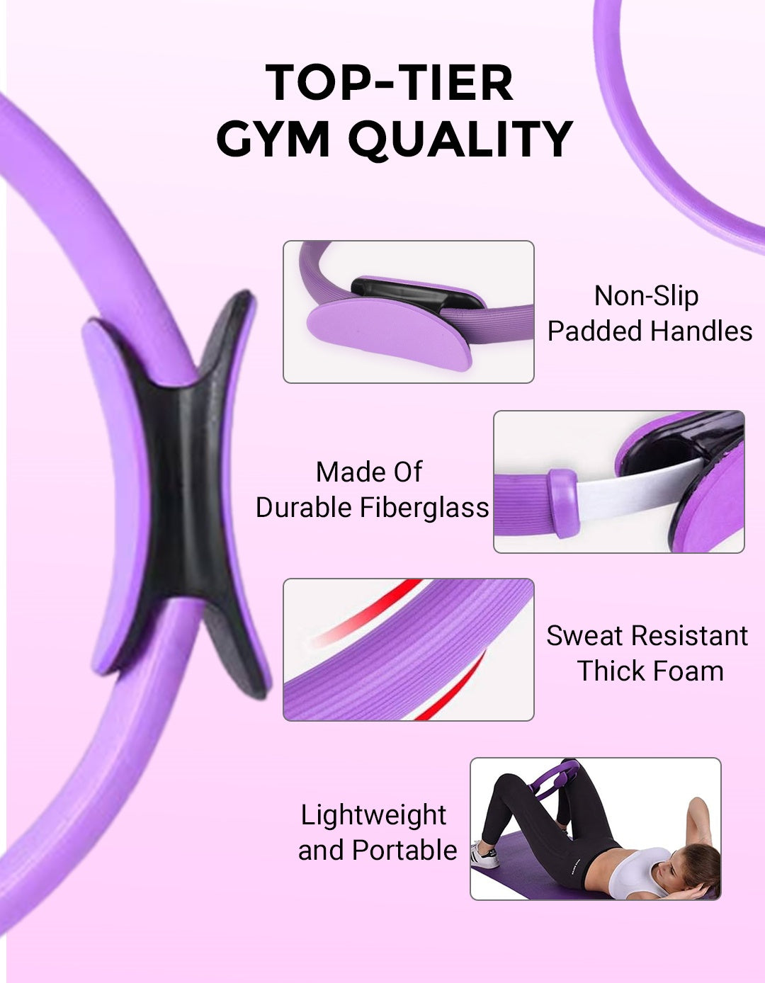 CoreLoop Balance™ – Compacte Fitness- & Pilatesring voor Thuis en Onderweg