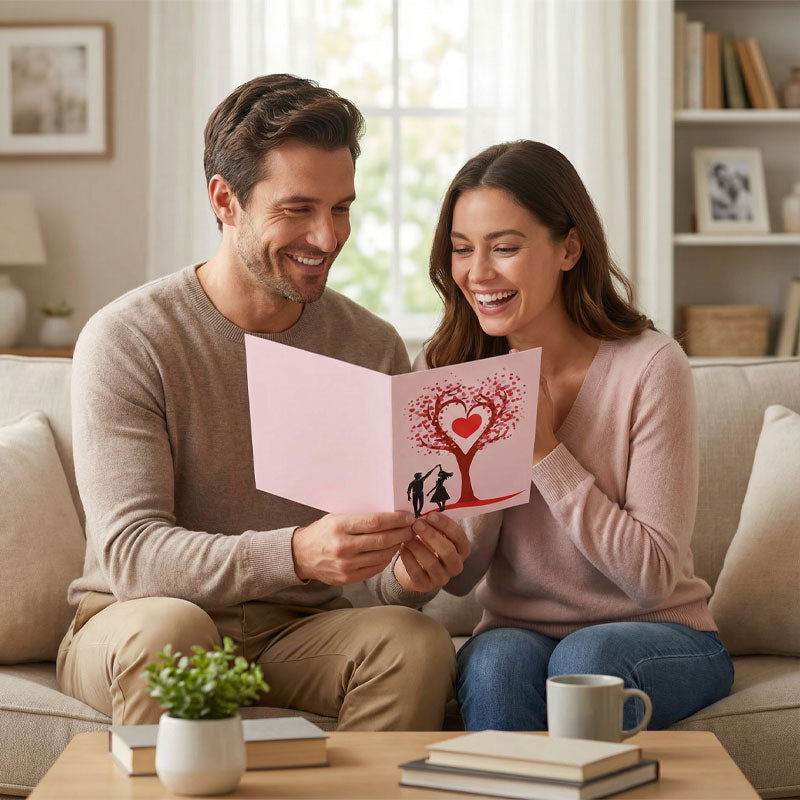 AmoraFold™ 3D Liefdeskaart – Een Moment dat Openbloeit