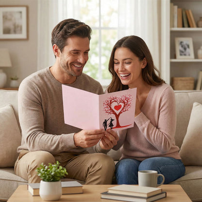 AmoraFold™ 3D Liefdeskaart – Een Moment dat Openbloeit