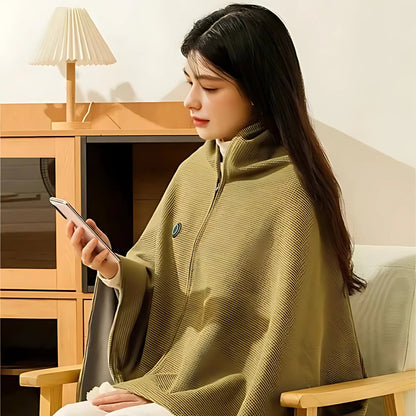 CozyGlow™ - Draagbare Verwarmde Sjaal & Deken